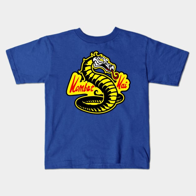 Kombat Kai v3 Kids T-Shirt by demonigote